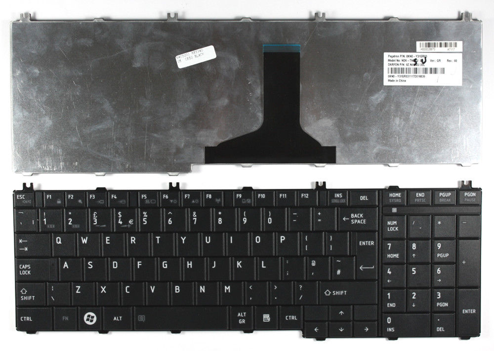 Toshiba Satellite C650/L650/C660 Laptop Keyboard | UPULNI EXPRESS | The ...